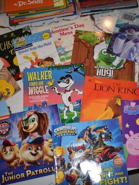 Bulk Books 14 Kids Character Books - Preschool/Daycare/Toddler/Learning/Reading